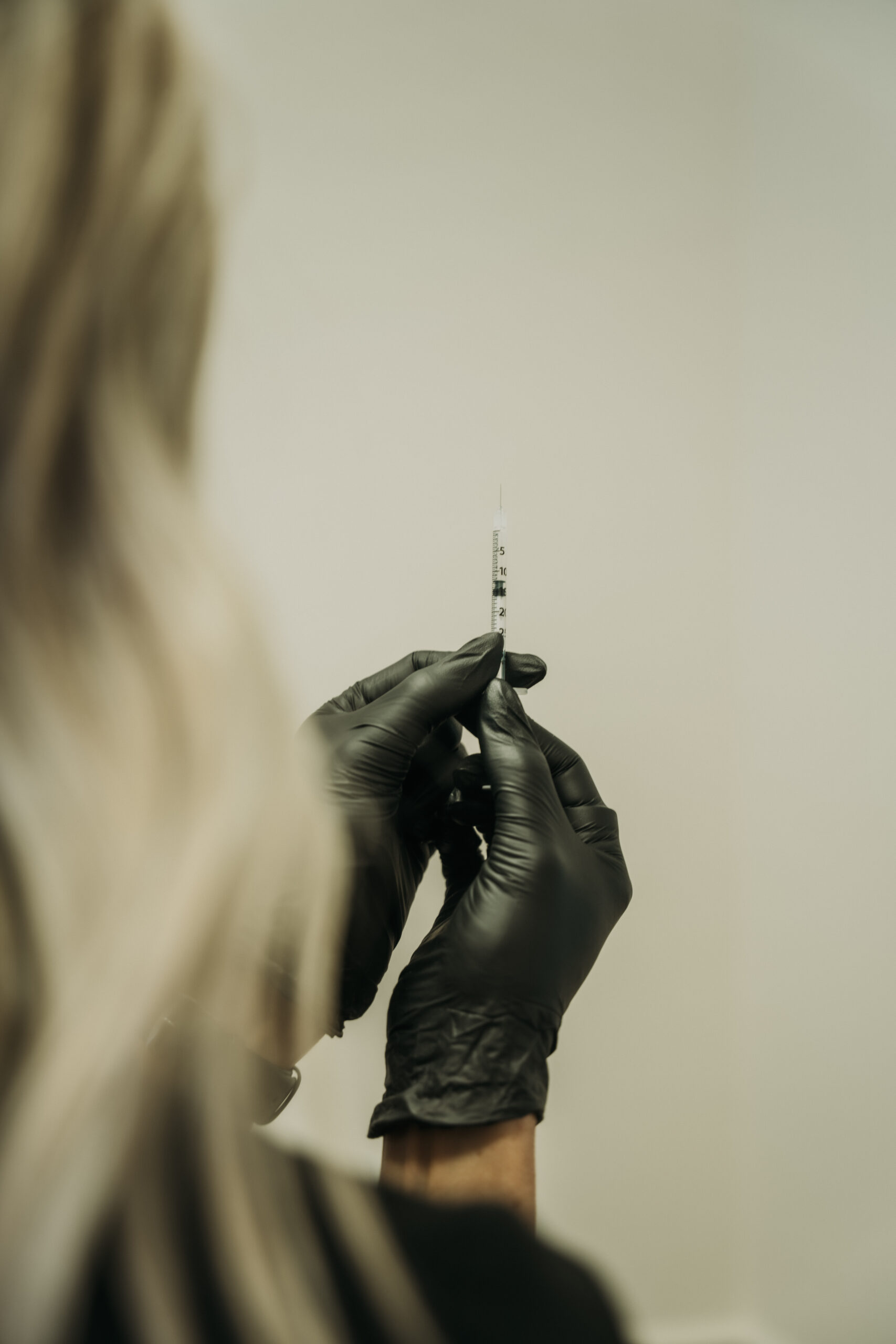 Injectable treatment preparation at Revival Aesthetics and Wellness